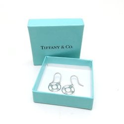 Tiffany TIFFANY&Co. Atlas Medallion Earrings Silver 925 198879