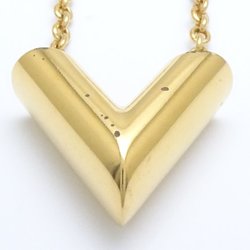 LOUIS VUITTON Necklace Essential V M61083 GP Gold Plated 199417