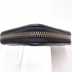 BOTTEGA VENETA Coin Case Intrecciato Leather Black 258468 082716