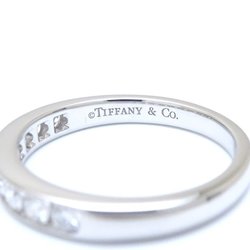 Tiffany TIFFANY&Co. Channel Setting Half Eternity Ring 9 Diamonds Pt950 Platinum 199975