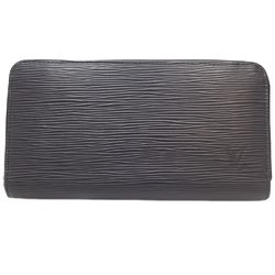 Louis Vuitton Epi LOUIS VUITTON Zippy Wallet M61857 Long Noir 083711