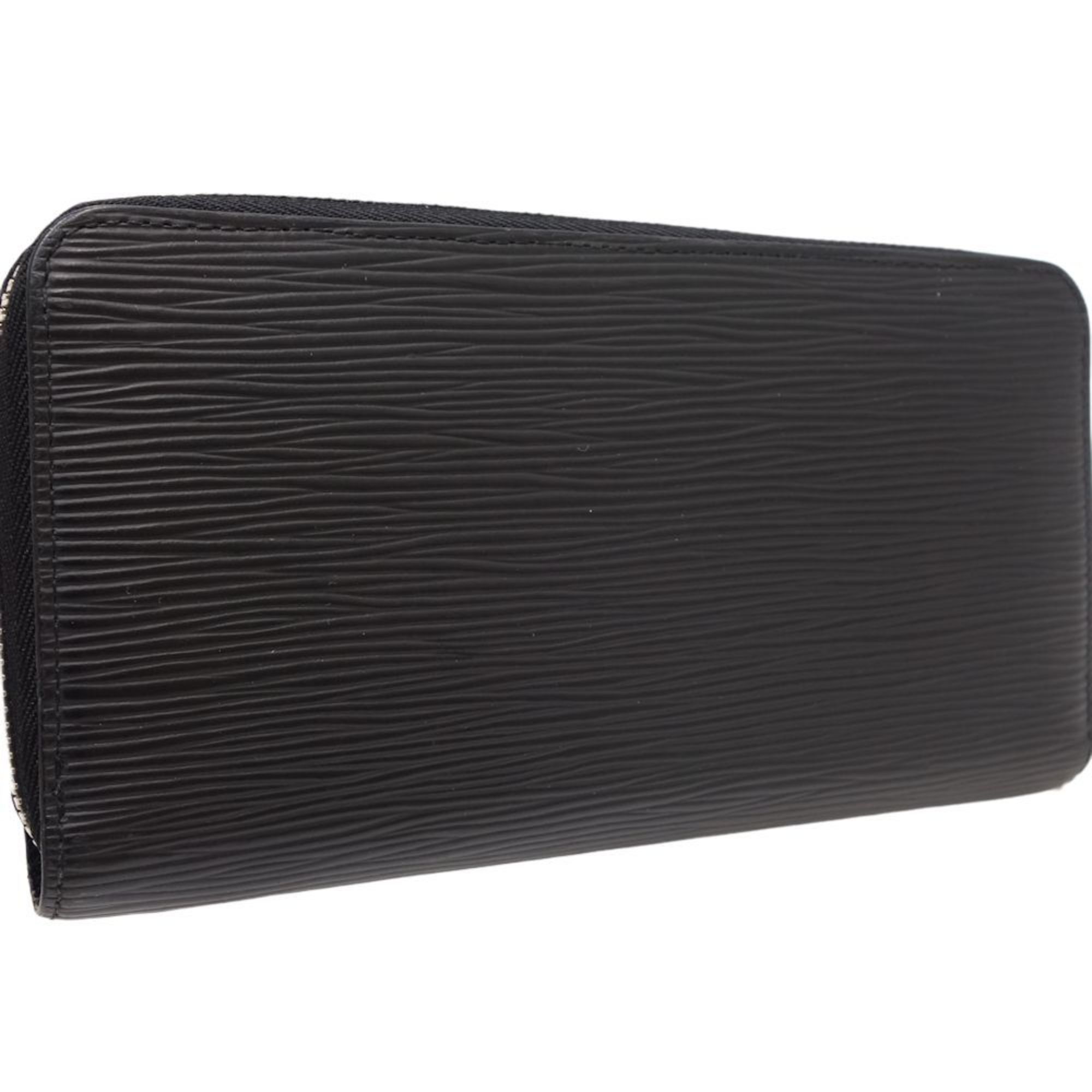 Louis Vuitton Epi LOUIS VUITTON Zippy Wallet M61857 Long Noir 083711