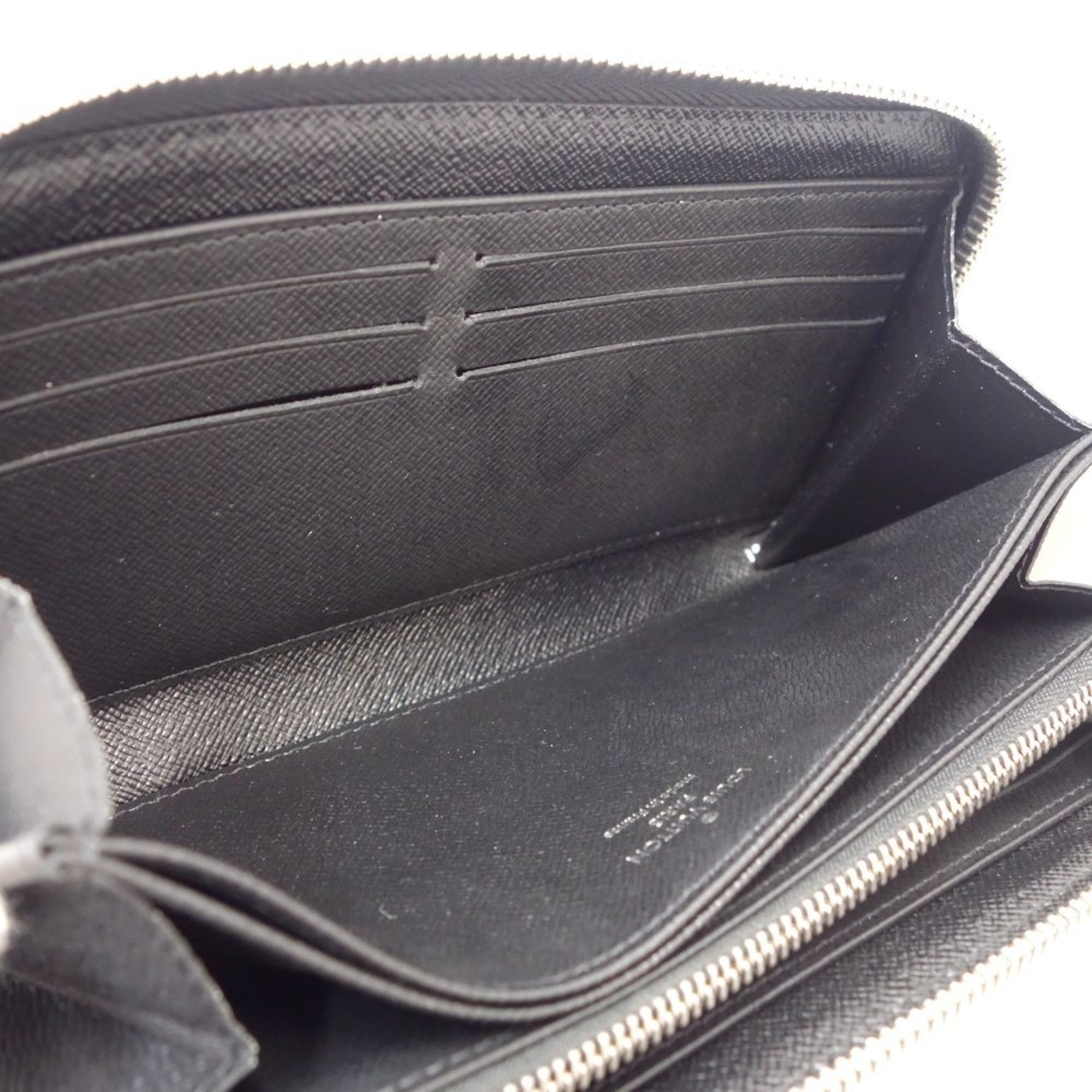 Louis Vuitton Epi LOUIS VUITTON Zippy Wallet M61857 Long Noir 083711