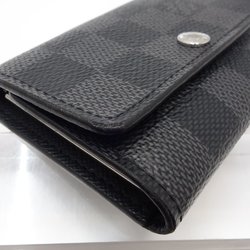 Louis Vuitton Damier Graphite LOUIS VUITTON 6-series Multicle 6 N62662 Key Case 083308