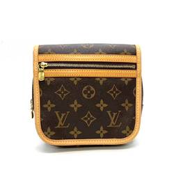 Louis Vuitton Bag Bum Bosfall Brown Waist Pouch Hip Body Women Men Monogram x Leather M40108 LOUISVUITTON
