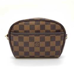 Louis Vuitton Bag Pochette Ipanema Ebene Brown Shoulder Waist 2way Women's Damier N51296 LOUISVUITTON