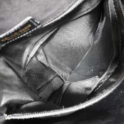 CELINE Chain Shoulder Bag Brown Suede Women's Men's