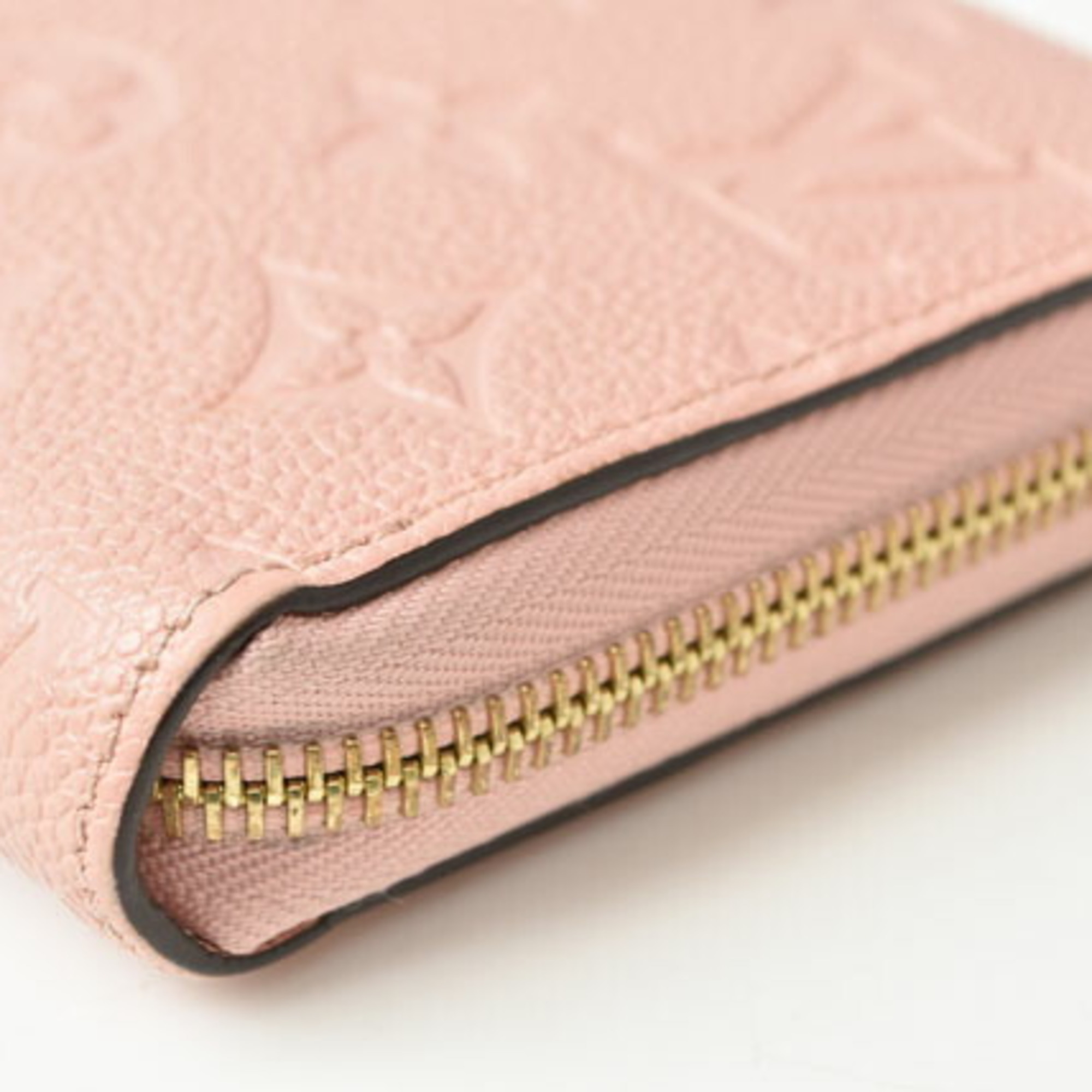 Louis Vuitton Wallet LOUIS VUITTON Long Zippy Monogram Empreinte M64090 Rose Poudre