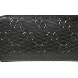 Gucci wallet men and women GUCCI round long GG signature embossed 625563 1W3AN 1000