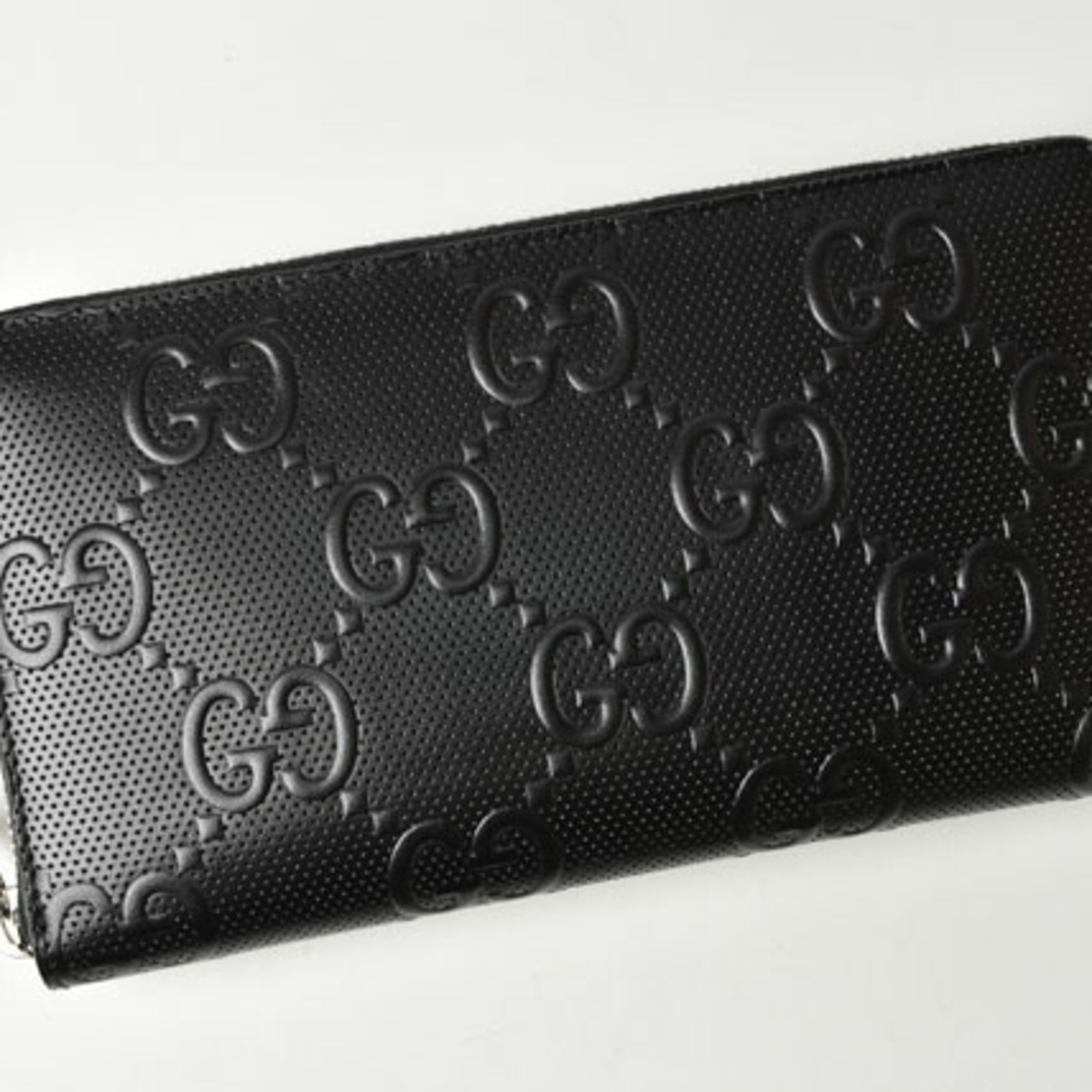 Gucci wallet men and women GUCCI round long GG signature embossed 625563 1W3AN 1000