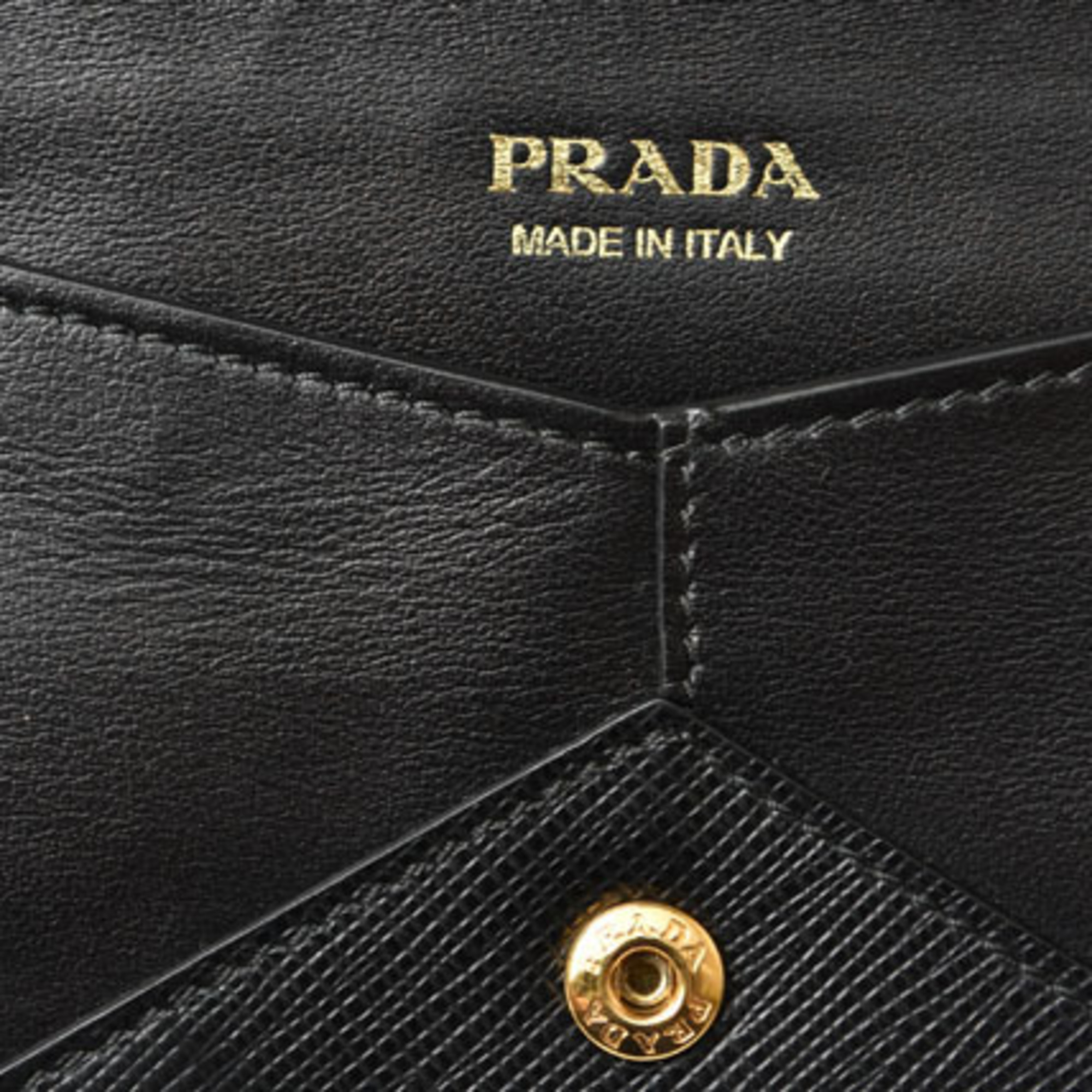 Prada wallet chain PRADA long 1MF002 SAFFIANO CITY NERO black