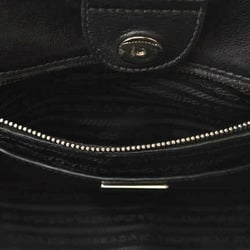 Prada handbag shoulder bag 2way PRADA B2625M GLACE CALF calf NERO black with strap