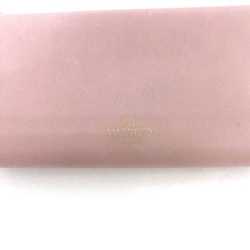 VALENTINO GARAVANI Bifold Long Wallet Pink Rockstud Studded Leather Ladies