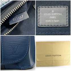 Louis Vuitton Shoulder Bag Harrington PM Blue Azure Epi M53407 Leather GI1187 LOUIS VUITTON Flap