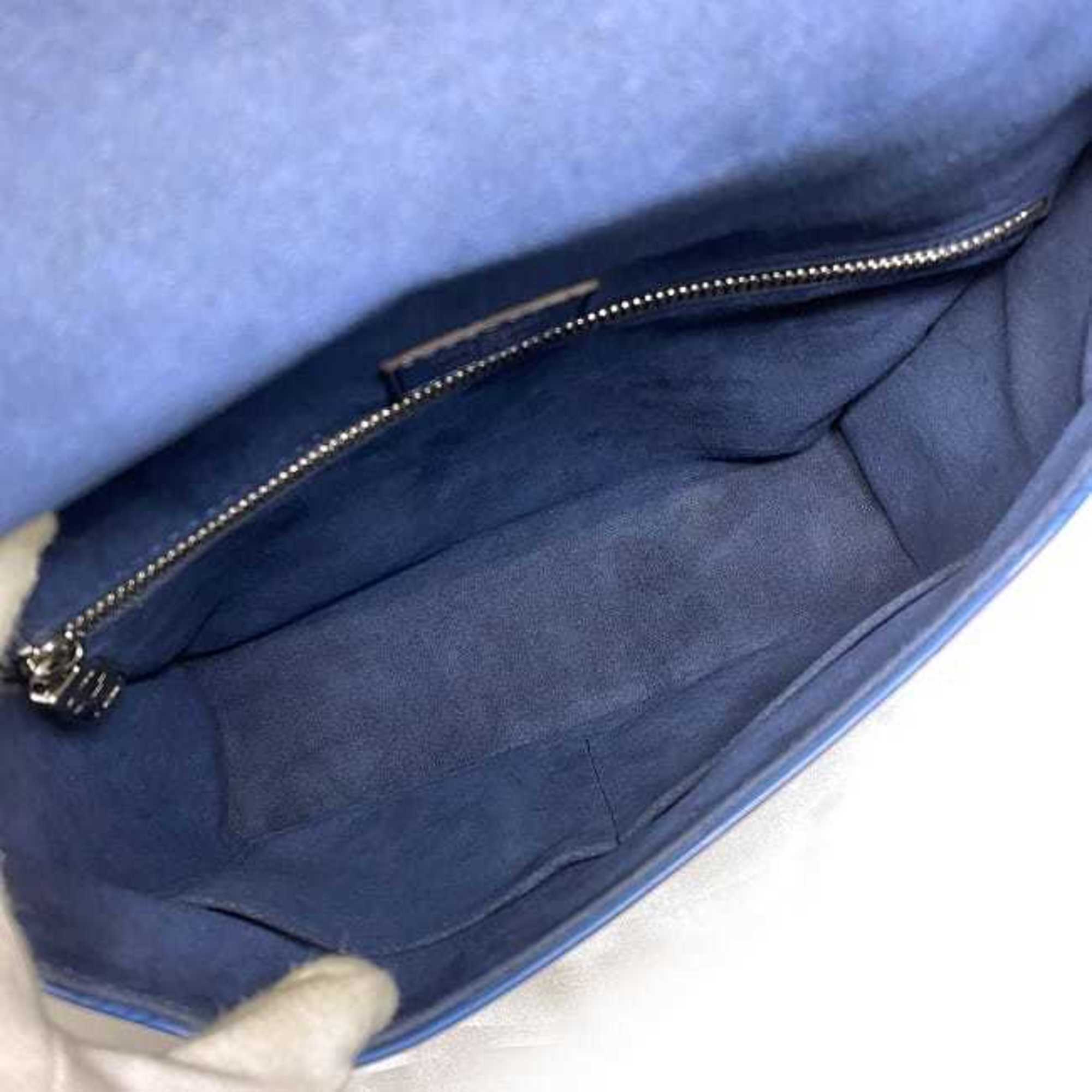 Louis Vuitton Shoulder Bag Harrington PM Blue Azure Epi M53407 Leather GI1187 LOUIS VUITTON Flap