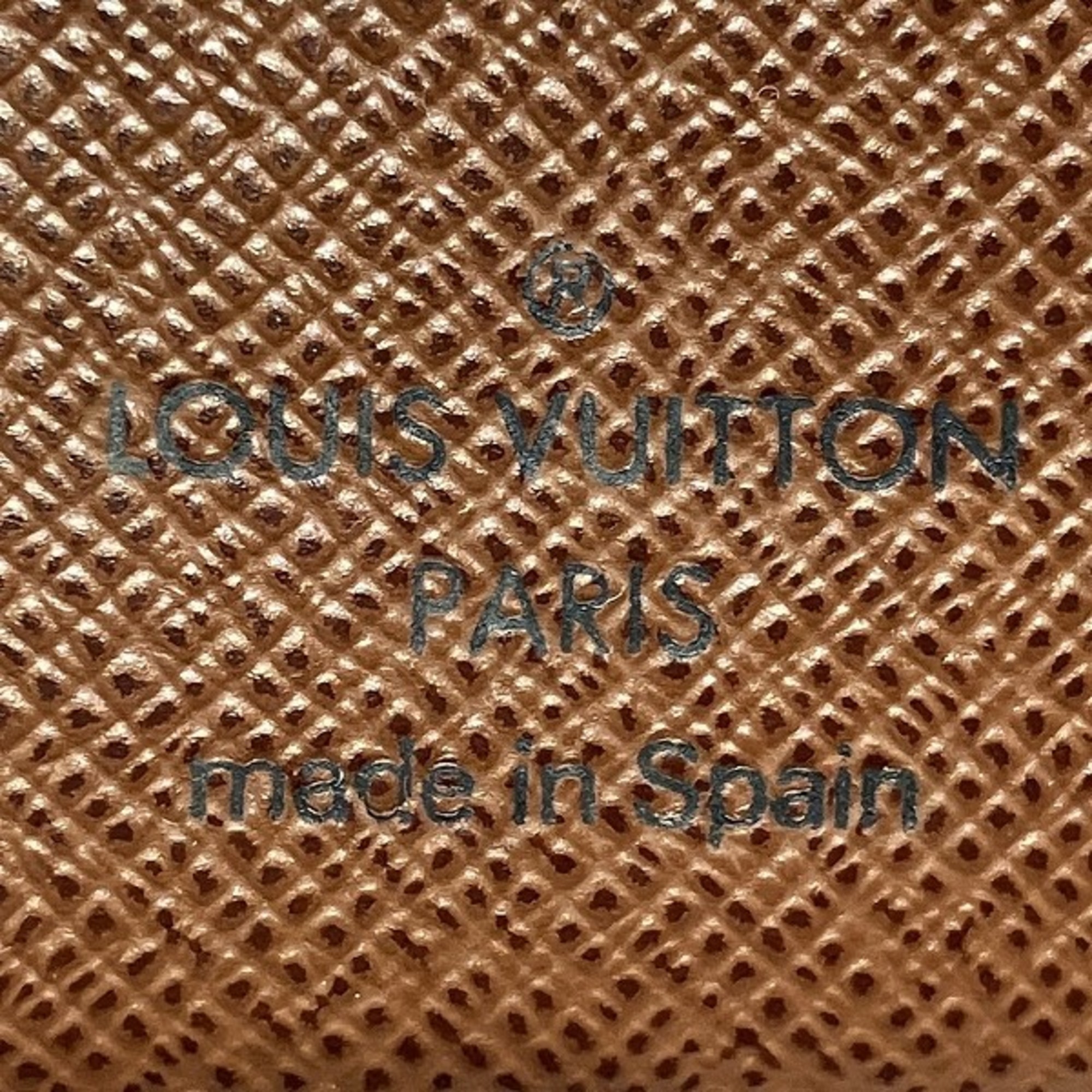 Louis Vuitton Monogram Portefeuille Viennois M61674 Clasp Bifold Wallet Men's Women's