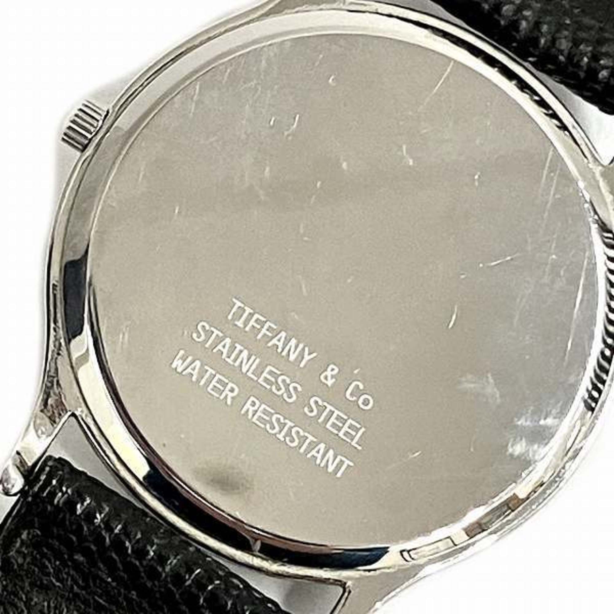 Tiffany Classic Round Quartz White Dial Watch Men's