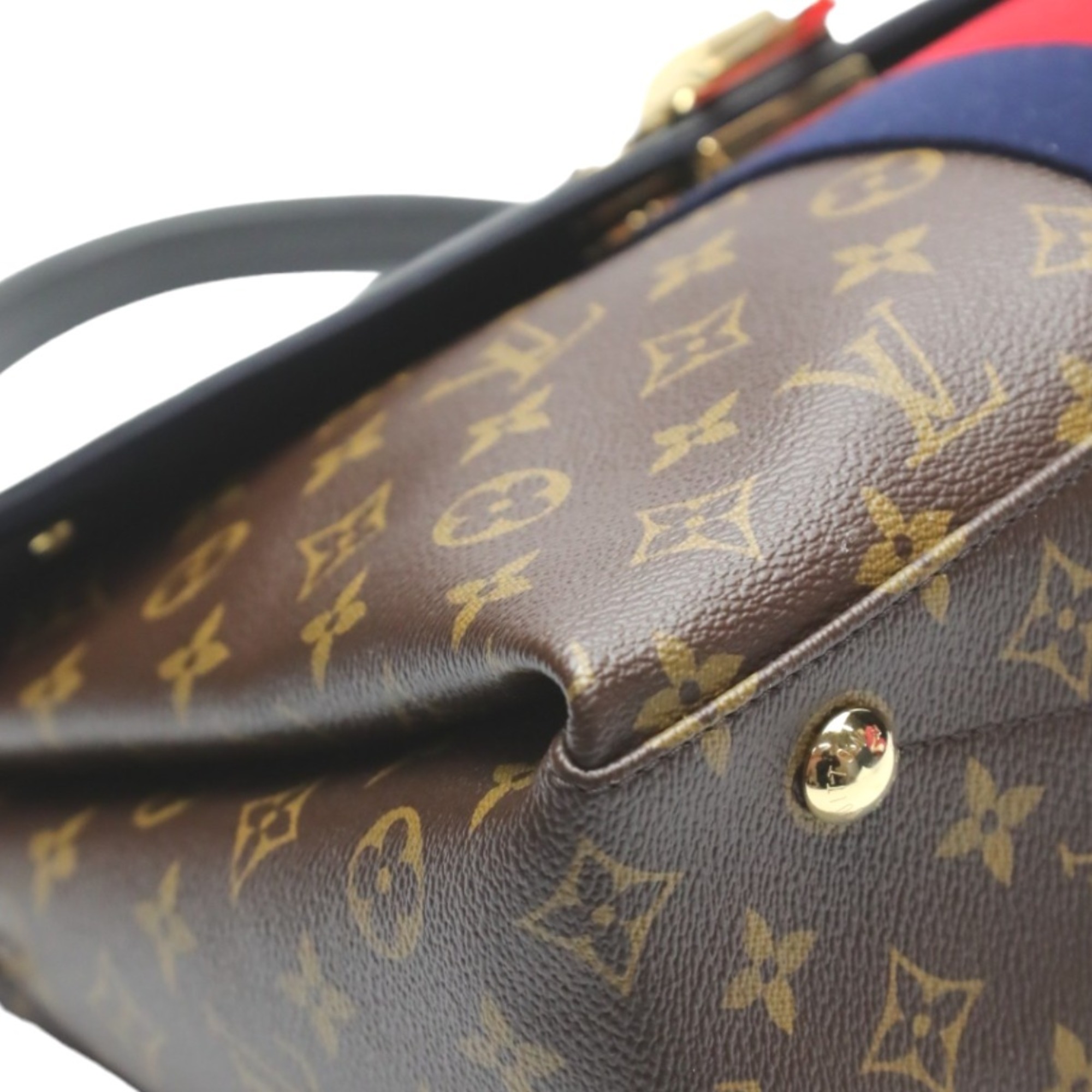 LOUIS VUITTON 2WAY Bag Monogram Georges MM M43778 Louis Vuitton Brown Shoulder