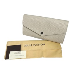 LOUIS VUITTON Louis Vuitton Long Wallet Epi Portefeuille Sara M6057J White