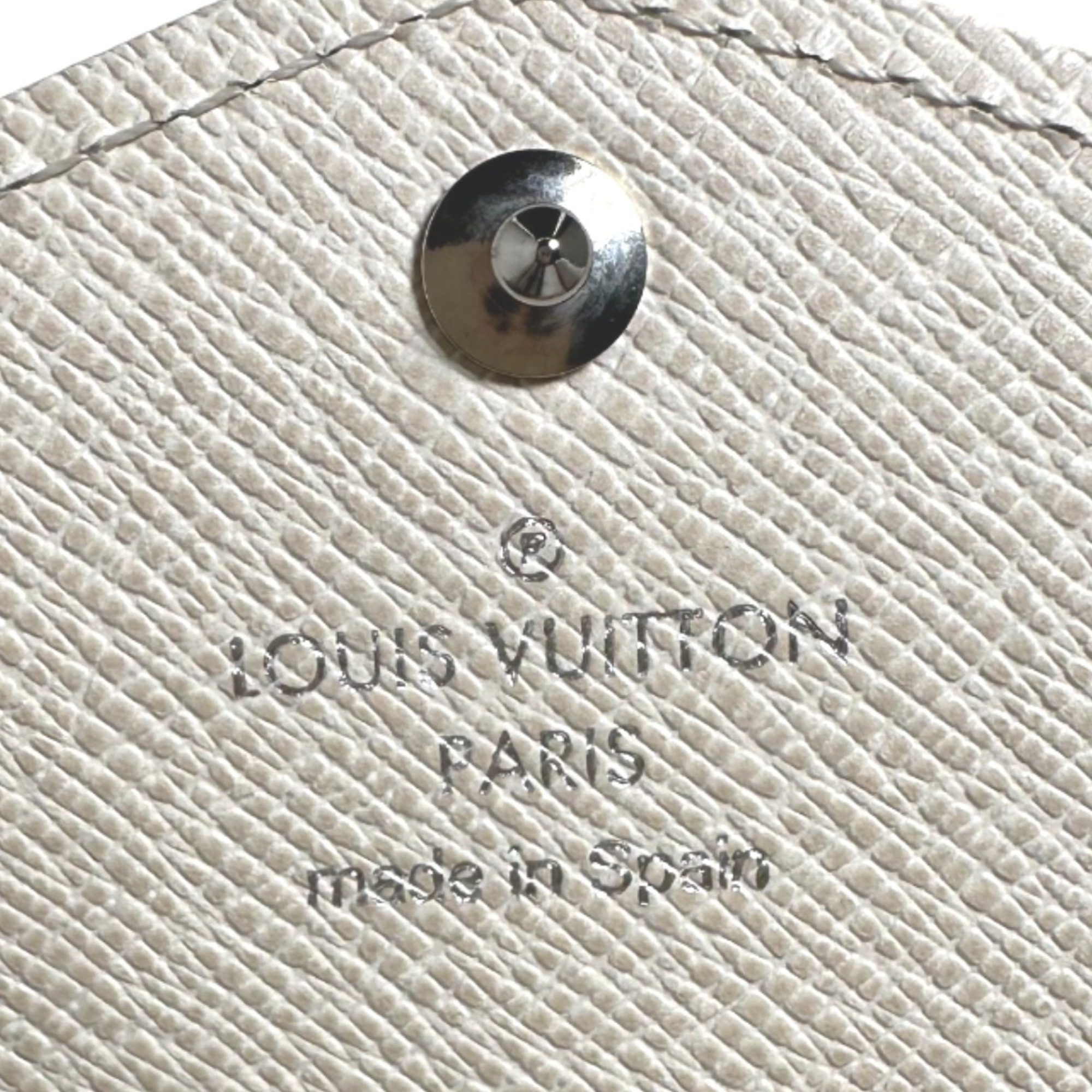 LOUIS VUITTON Louis Vuitton Long Wallet Epi Portefeuille Sara M6057J White