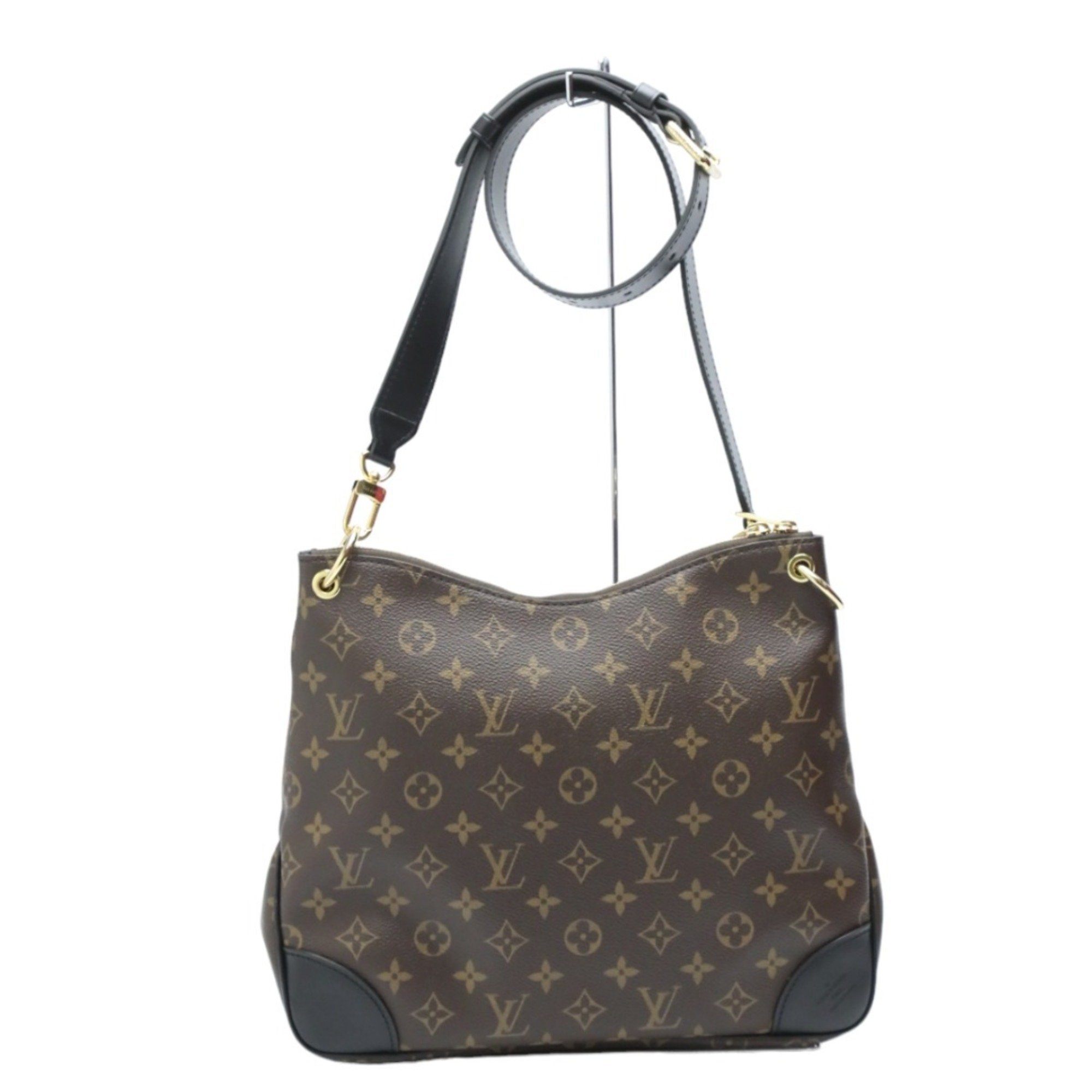 LOUIS VUITTON Louis Vuitton Shoulder Bag Monogram Odeon NM MM M45352 Brown