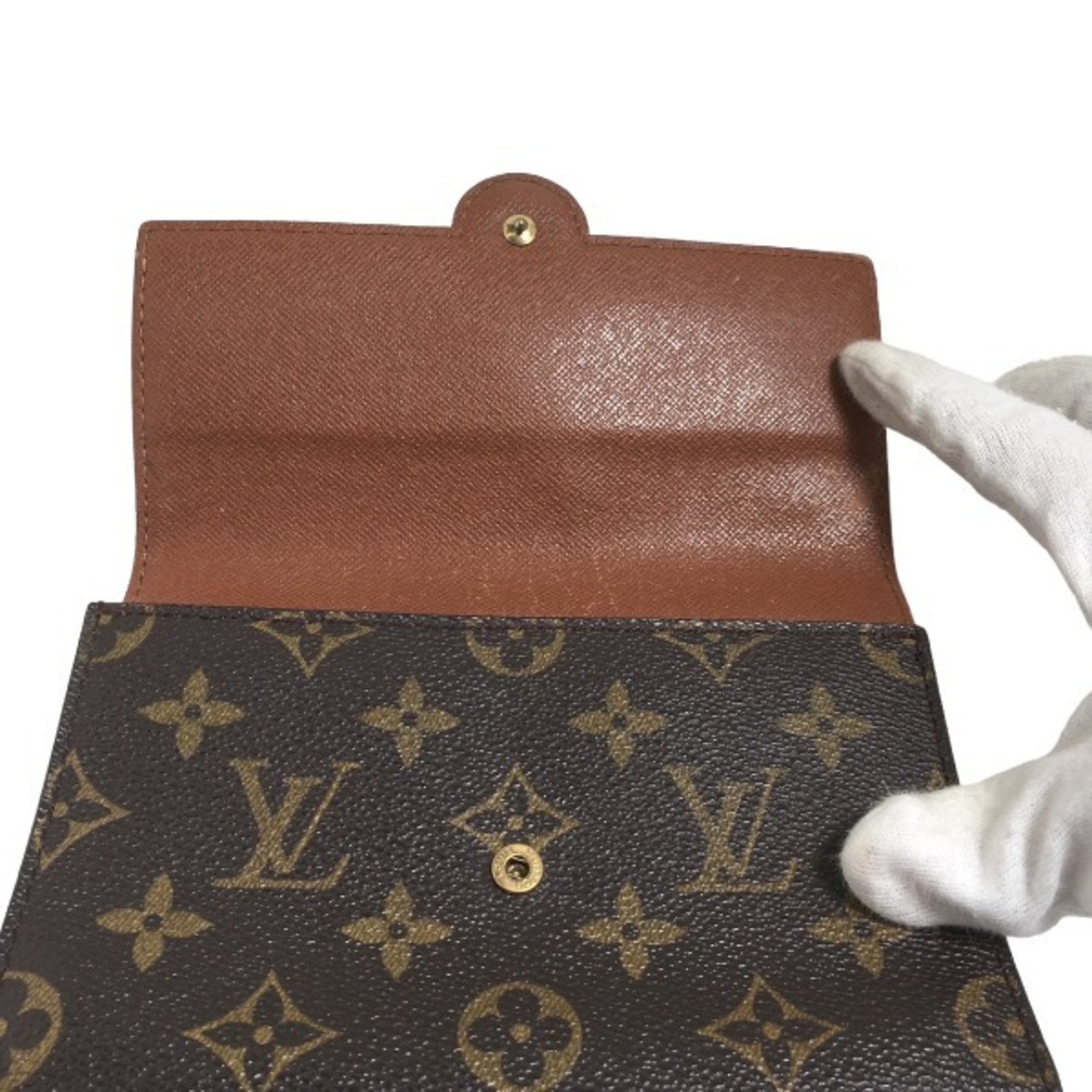LOUIS VUITTON Louis Vuitton Arche Monogram Out of Print M51975 Brown Waist Bag