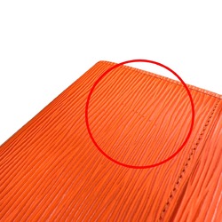 LOUIS VUITTON Louis Vuitton Long Wallet Epi Portefeuille Sara M60584 Orange