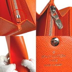 LOUIS VUITTON Louis Vuitton Long Wallet Epi Portefeuille Sara M60584 Orange