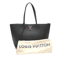 Louis Vuitton Tote Bag Calf Leather Lock Me Cabas M42291 Noir