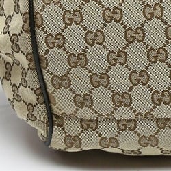 GUCCI Gucci 2WAY bag Sookie WG canvas with shoulder strap 223974 black x brown handbag