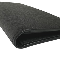 LOUIS VUITTON Louis Vuitton Bifold Long Wallet Taiga Portefeuille Braza M30501 Black