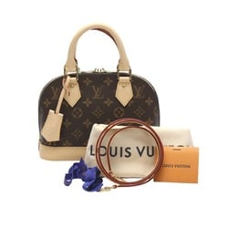 LOUIS VUITTON Louis Vuitton Handbag Monogram Alma BB M53152 Brown