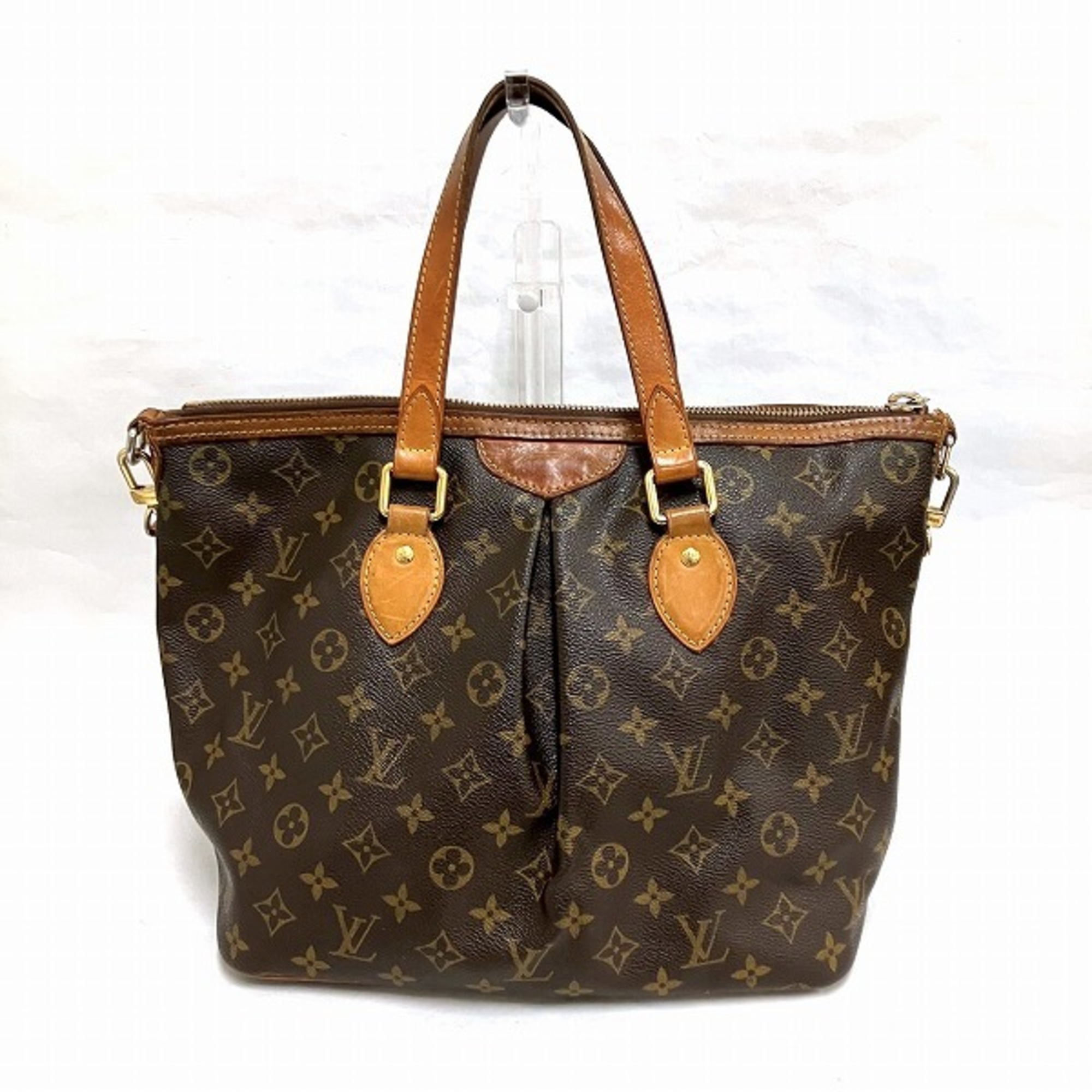 Louis Vuitton Monogram Palermo PM M40145 Bag Handbag Shoulder Ladies