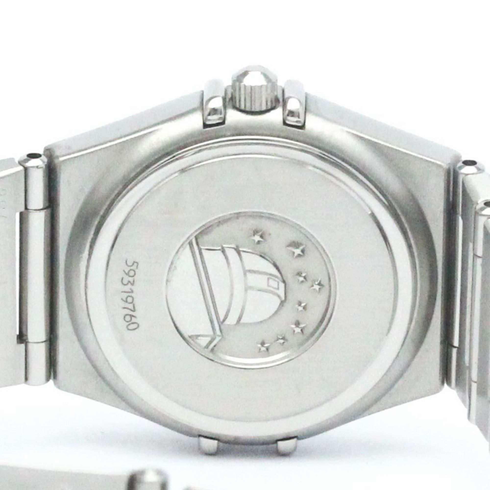 Polished OMEGA Constellation Stainless Steel Quartz Mens Watch 1512.40 BF569403
