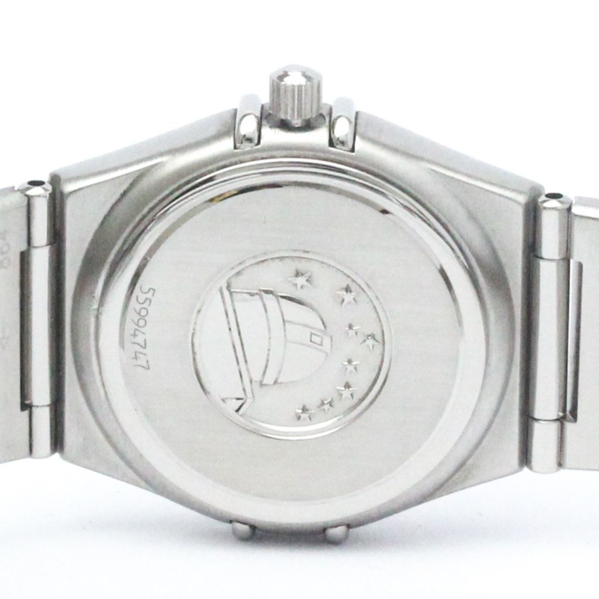 Polished OMEGA Constellation Stainless Steel Quartz Mens Watch 1512.40