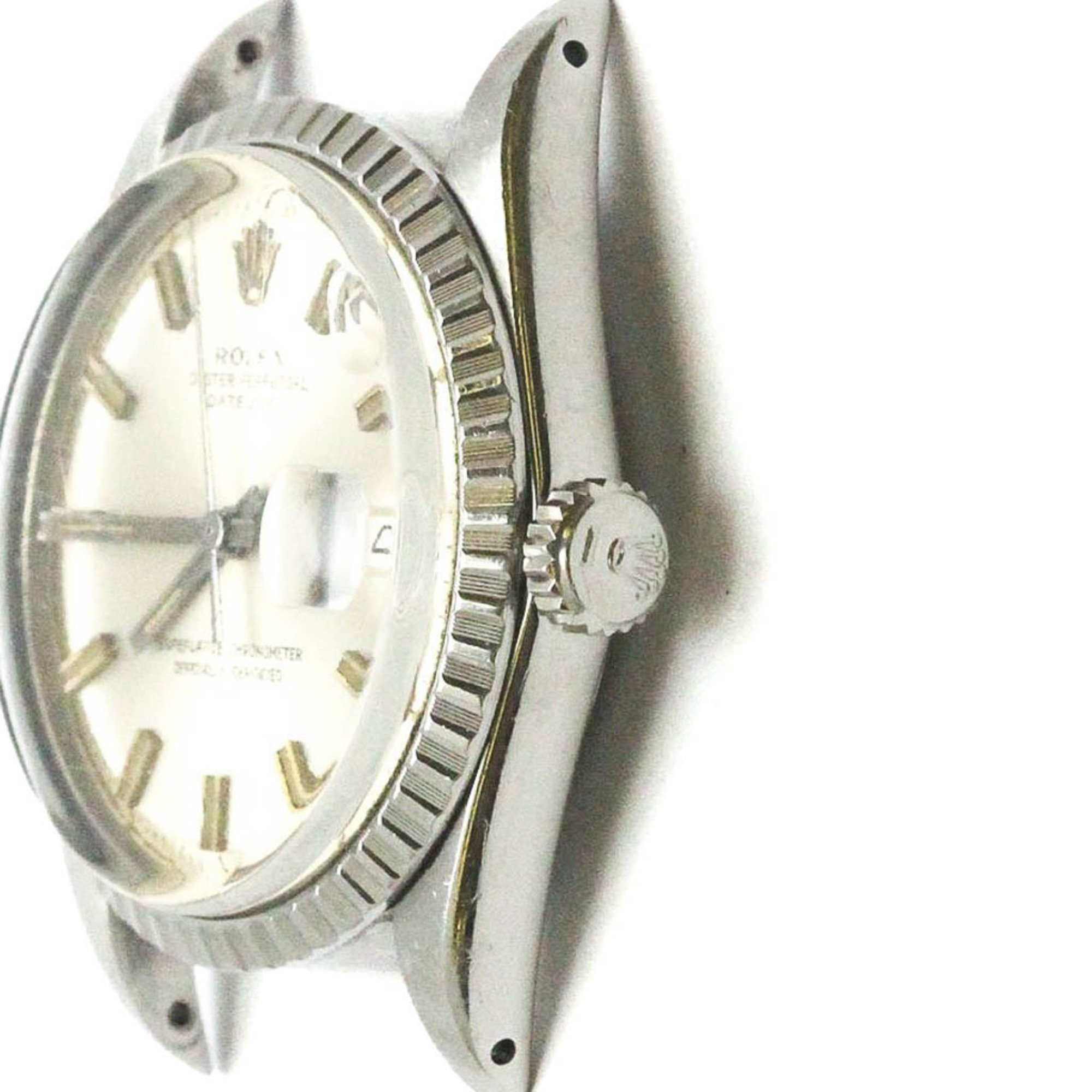 Vintage ROLEX Datejust 1601 Steel Automatic Mens Watch Head Only BF552135