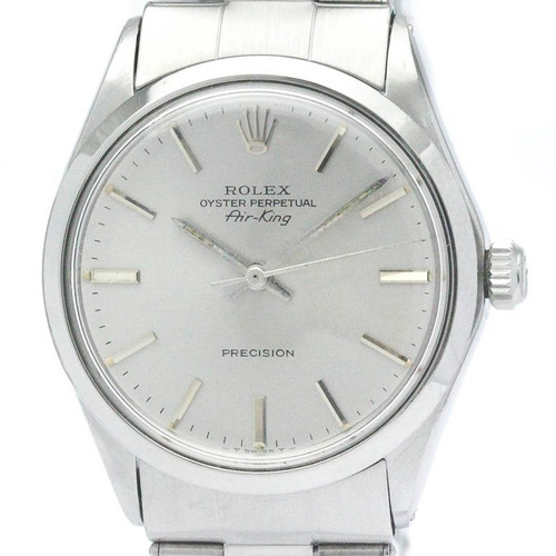 Vintage ROLEX Air King 5500 Stainless Steel Automatic Mens Watch BF569401