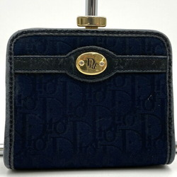 Christian Dior Trotter Wallet/Coin Case Wallet Navy Canvas Women's Accessories IT7NBSXN8NRC