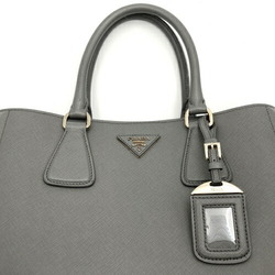 PRADA Saffiano Leather Shoulder Bag Handbag 2way Triangle Gray Ladies BN2438 ITCOZW5777EO
