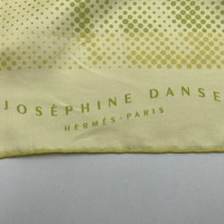 HERMES Hermes Carre 90 JOSEPHINE DANSE Josephine's Dance Muffler/Scarf Yellow Green Silk Ladies ITW9F345GGRO