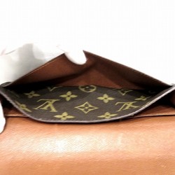 Louis Vuitton Monogram Portefeuille 3 Cult Credit M61818 Wallet Bifold Long Men's Women's