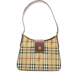 Burberry Leather PVC Beige Brown Tote Bag 0153BURBERRY