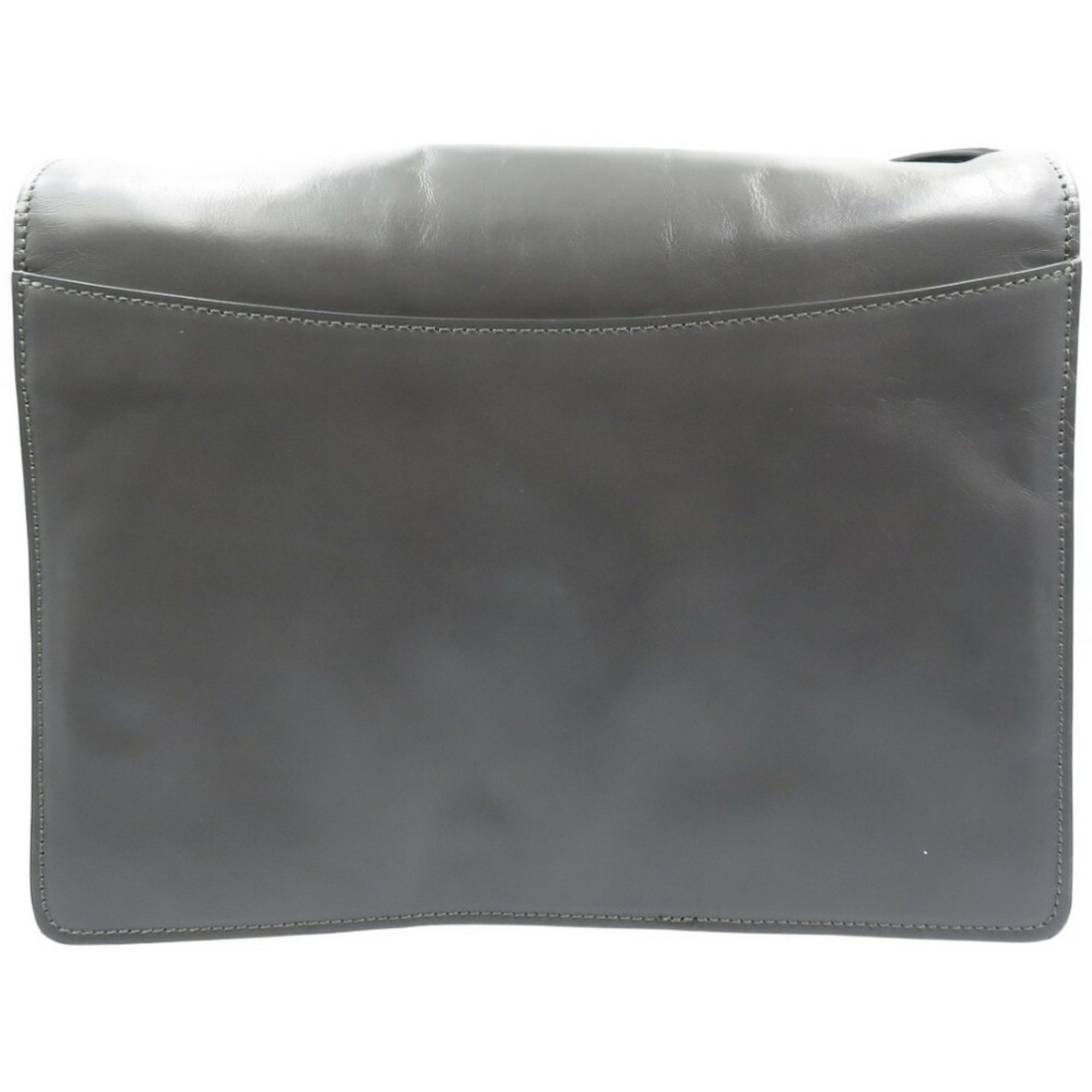 Marni leather gray shoulder bag 0164MARNI 5I0164SI5