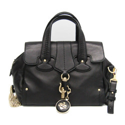 Bally Madrielle-xs Women's Leather Handbag,Shoulder Bag Black