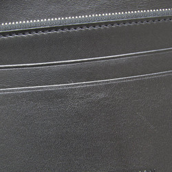 J&M Davidson LONG FLAP WALLET WITH STUDS Women's Leather Long Wallet (bi-fold) Black