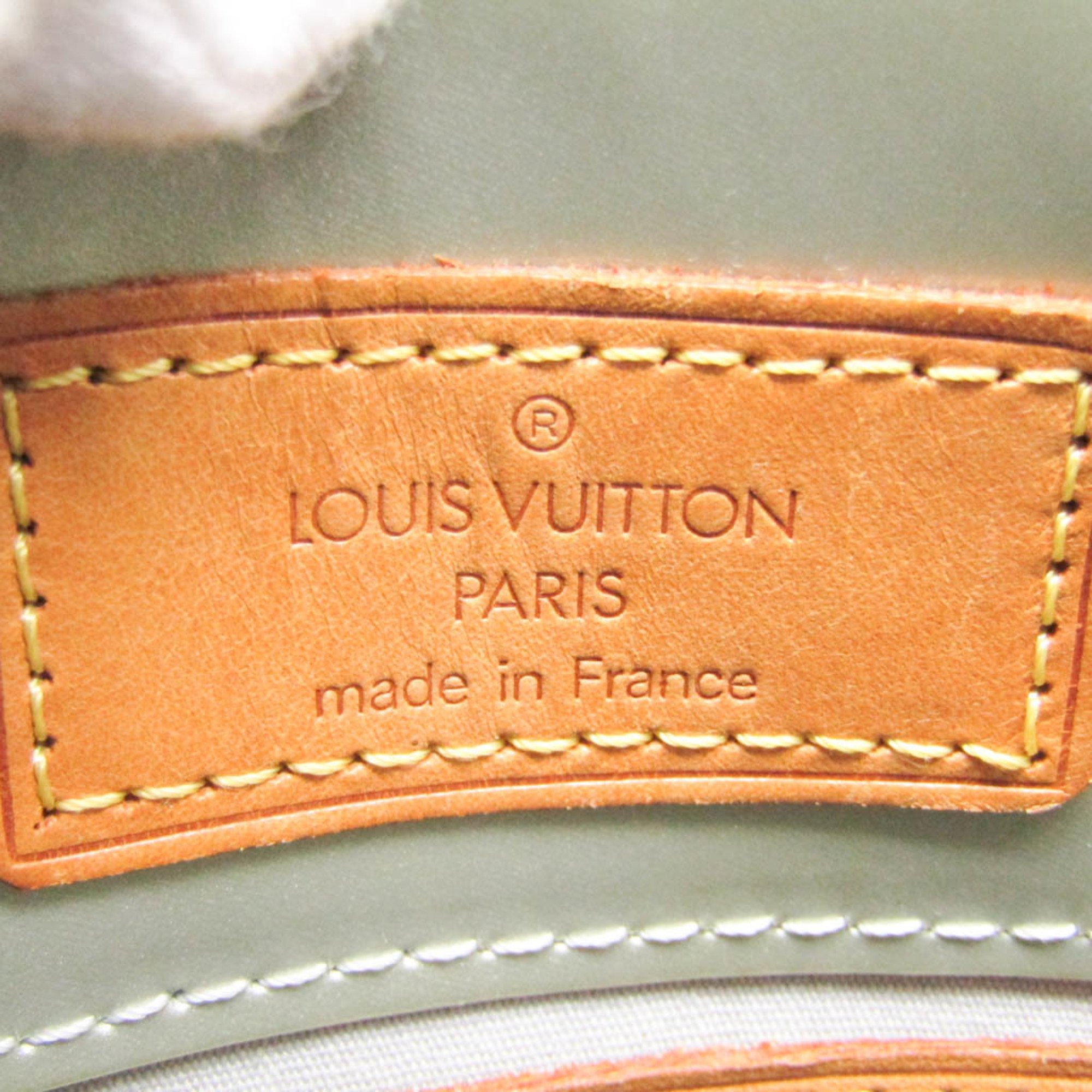 Louis Vuitton Monogram Vernis Reade PM M91145 Women's Handbag Gris
