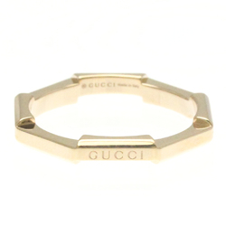 Gucci Link Toe Ring Pink Gold (18K) Fashion No Stone Band Ring Pink Gold