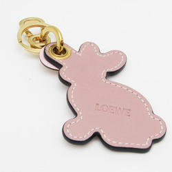 Loewe Animal Rabbit Keyring (Gold,Light Pink)