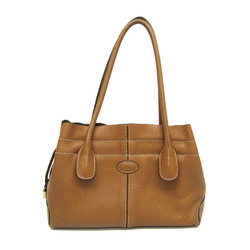 Tod's Women's Leather Tote Bag Light Brown