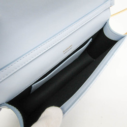 Burberry LOLA 8066181 Women's Leather Shoulder Bag Light Blue